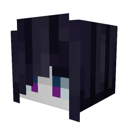 franestrabato Minecraft avatar head, 3D render