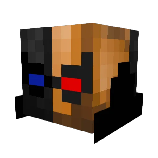 frank10905 Minecraft avatar head, 3D render