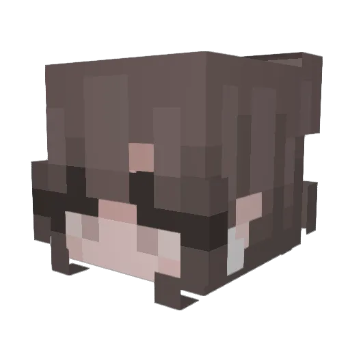 frankaaron2 Minecraft avatar head, 3D render