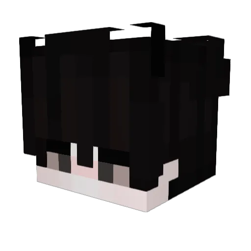 frankens Minecraft avatar head, 3D render