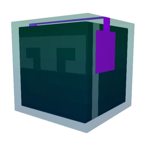 frankenvoid Minecraft avatar head, 3D render