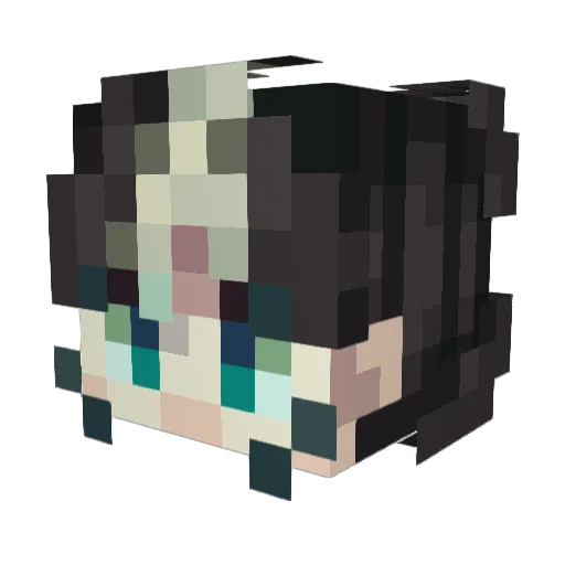 frankie_404 Minecraft avatar head, 3D render