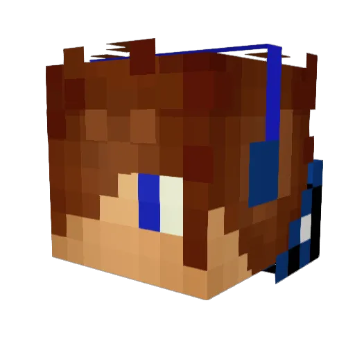 frankieboy77 Minecraft avatar head, 3D render