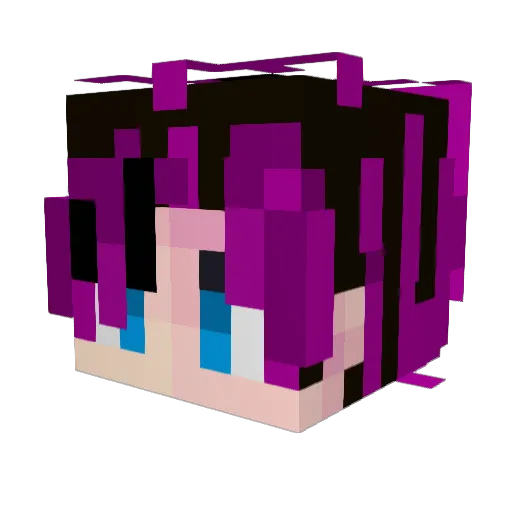frankomisko Minecraft avatar head, 3D render
