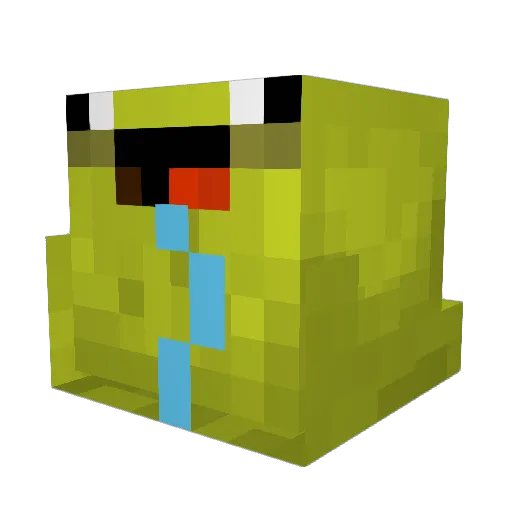 frans212 Minecraft avatar head, 3D render
