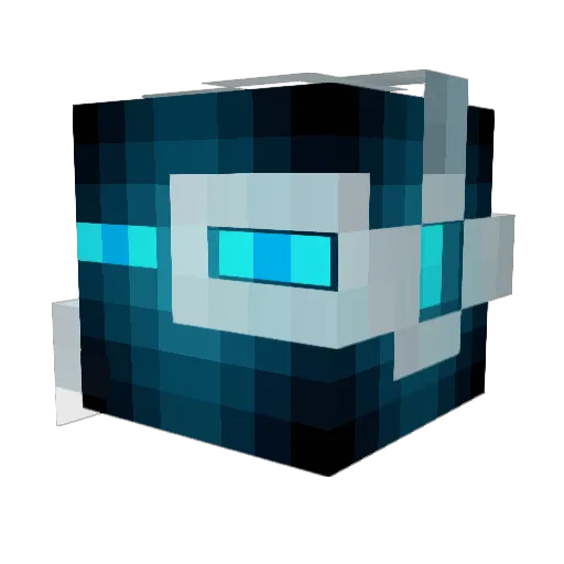 franwolf1195 Minecraft avatar head, 3D render