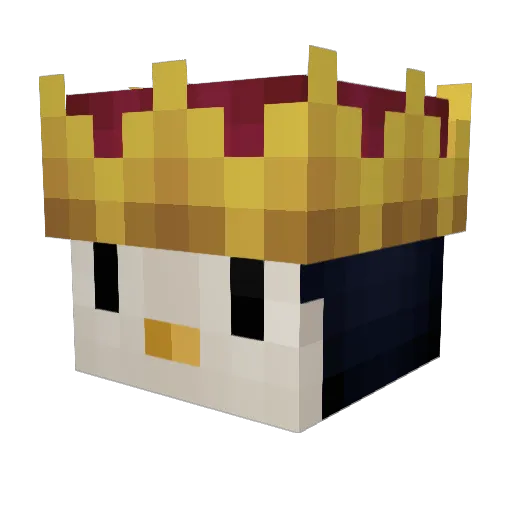 franx26 Minecraft avatar head, 3D render