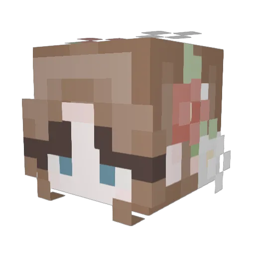 franzi0807 Minecraft avatar head, 3D render
