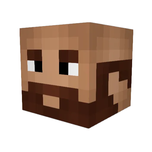 frasse66 Minecraft avatar head, 3D render
