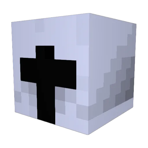 frasx Minecraft avatar head, 3D render