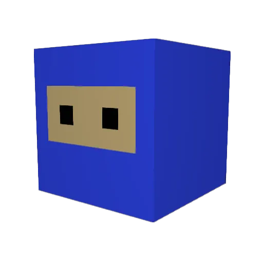 fraudt2 Minecraft avatar head, 3D render