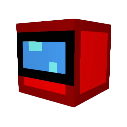 frawilk Minecraft avatar head, 3D render