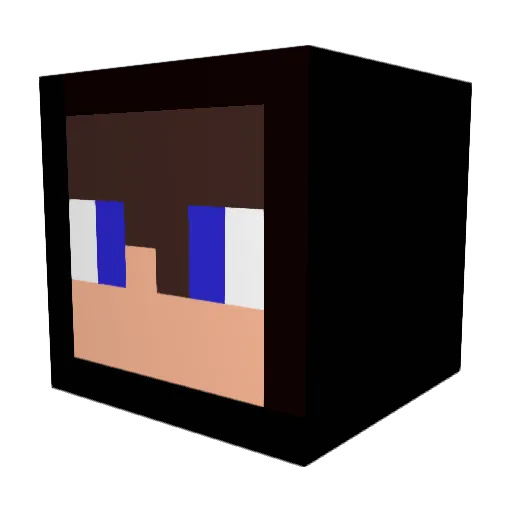 frax2010 Minecraft avatar head, 3D render