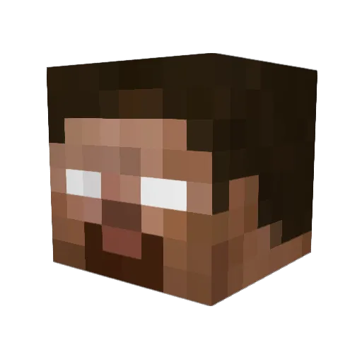 frazfam5 Minecraft avatar head, 3D render