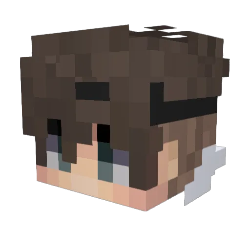 freak7500 Minecraft avatar head, 3D render