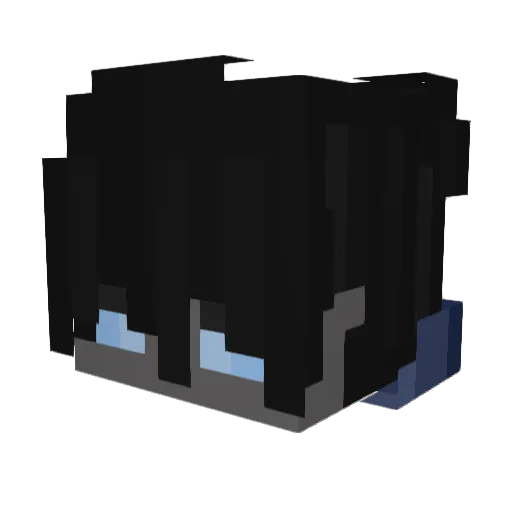 freakp0wnz Minecraft avatar head, 3D render