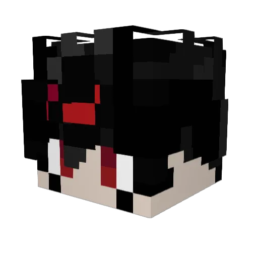 freakycat123 Minecraft avatar head, 3D render
