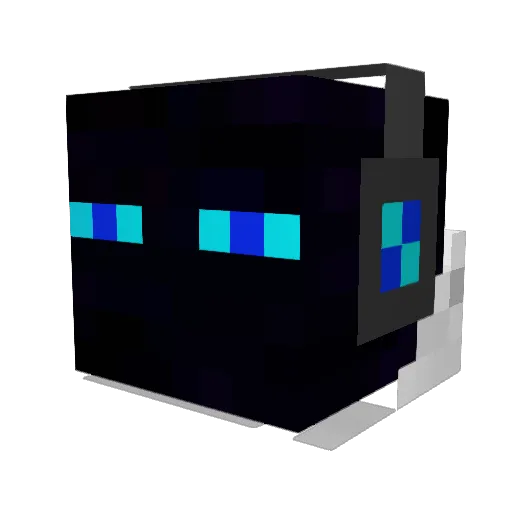 frechekroete Minecraft avatar head, 3D render