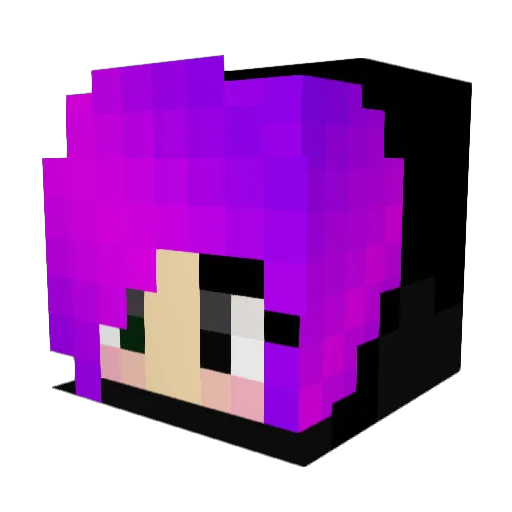 frecko97 Minecraft avatar head, 3D render