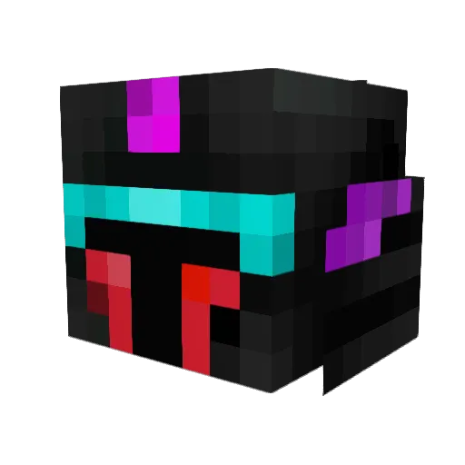 freddie_em_09 Minecraft avatar head, 3D render