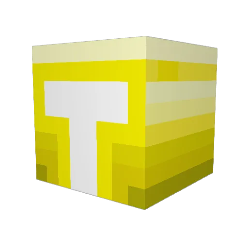 freddizew Minecraft avatar head, 3D render