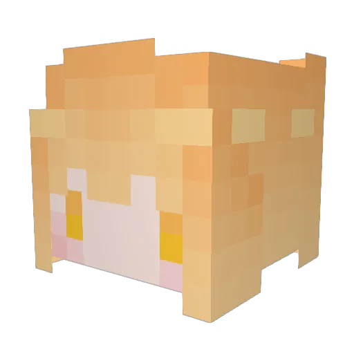 freddo0715 Minecraft avatar head, 3D render
