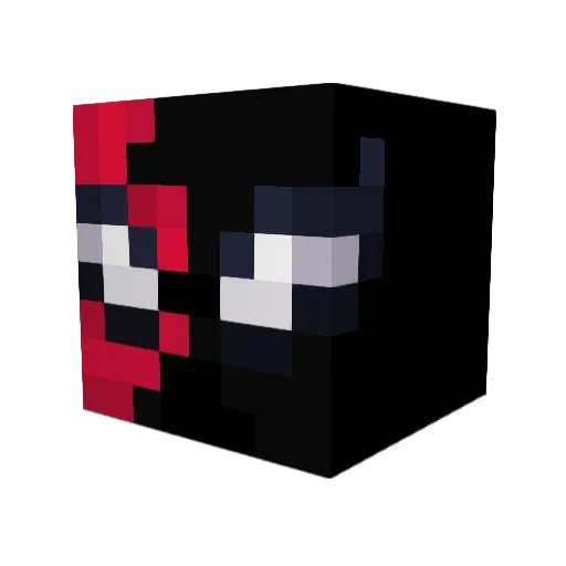 freddy5555 Minecraft avatar head, 3D render