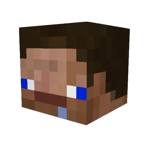 freddy98_ Minecraft avatar head, 3D render