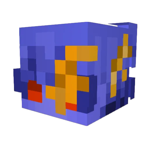 freddyjen Minecraft avatar head, 3D render