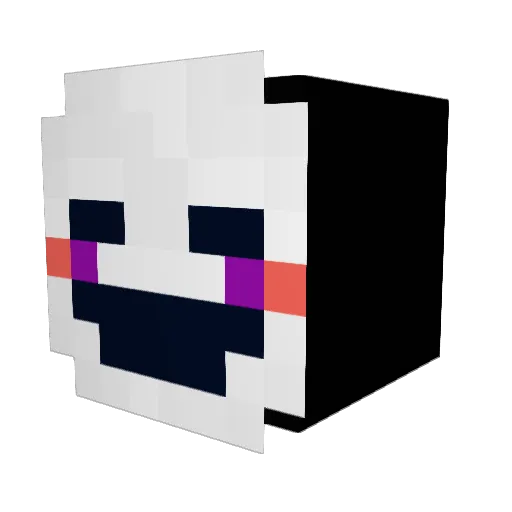 freddysemployee Minecraft avatar head, 3D render
