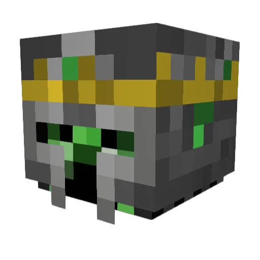 freder112 Minecraft avatar head, 3D render
