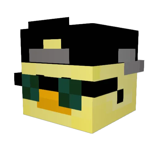 frederik200207 Minecraft avatar head, 3D render
