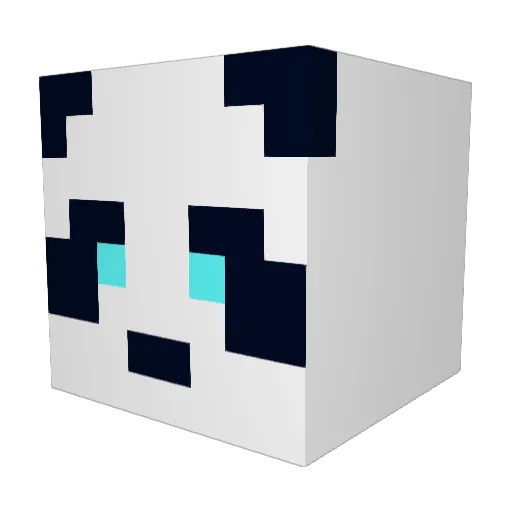 frederikegeskov Minecraft avatar head, 3D render