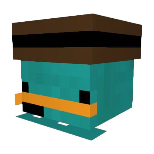 frediwarrior Minecraft avatar head, 3D render
