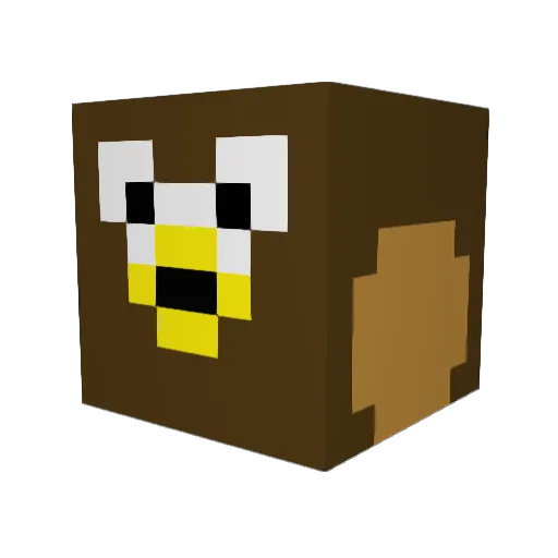 fredomfalcons Minecraft avatar head, 3D render