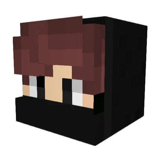fredy_sm Minecraft avatar head, 3D render