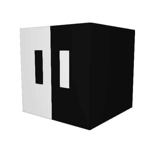 free21lee Minecraft avatar head, 3D render