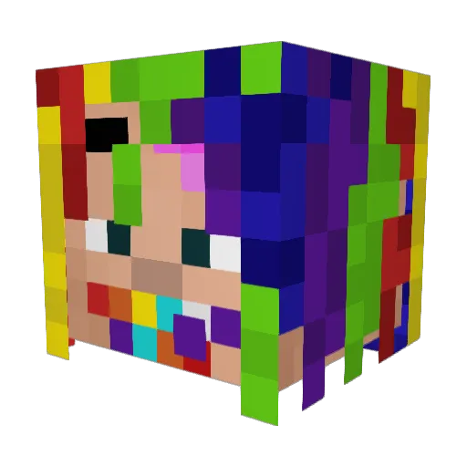 freebobyshmurda Minecraft avatar head, 3D render