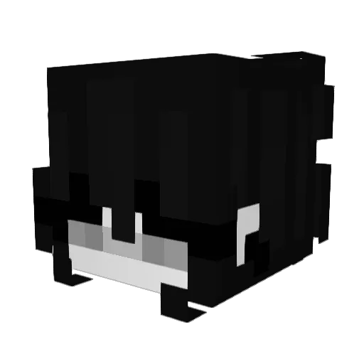 freeforest233 Minecraft avatar head, 3D render