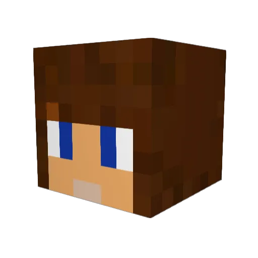 freek67899 Minecraft avatar head, 3D render