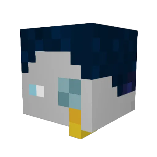 freeman03 Minecraft avatar head, 3D render