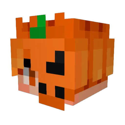 freemir_ Minecraft avatar head, 3D render