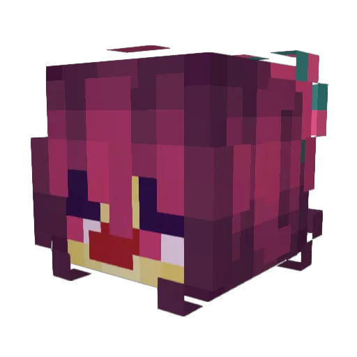 freemoney042 Minecraft avatar head, 3D render