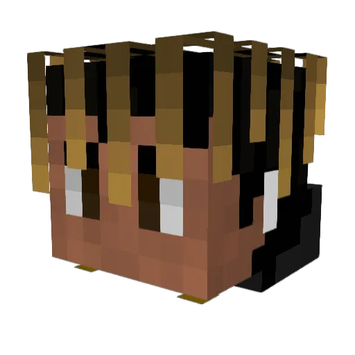 freesmoke24 Minecraft avatar head, 3D render