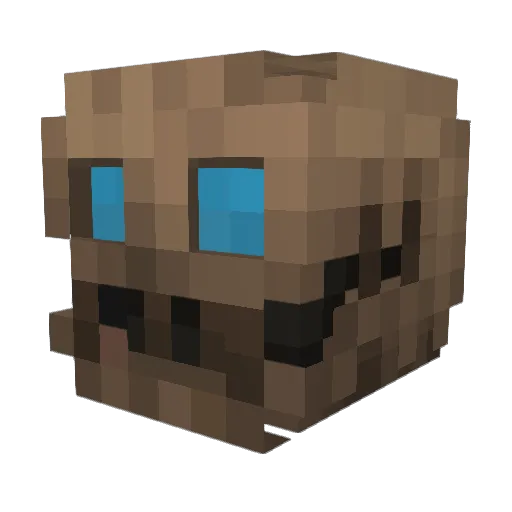 freestrive Minecraft avatar head, 3D render