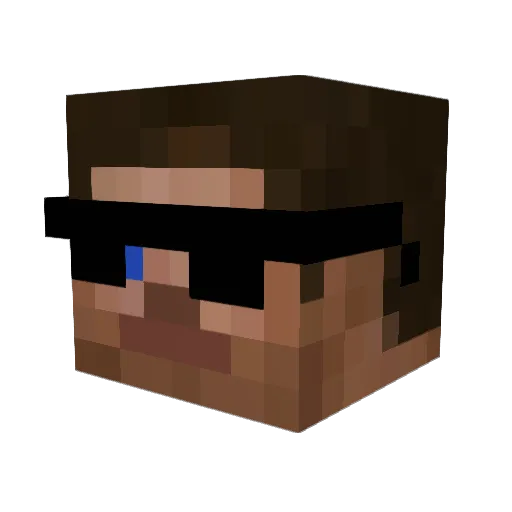 freewilly23 Minecraft avatar head, 3D render