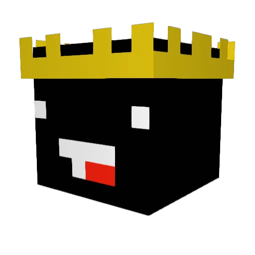 freierfritz Minecraft avatar head, 3D render