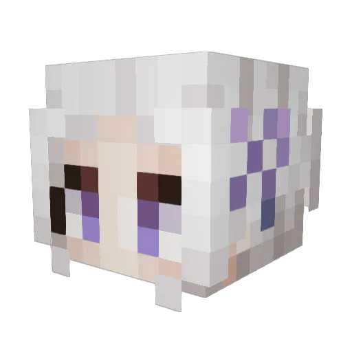 freiidyne Minecraft avatar head, 3D render