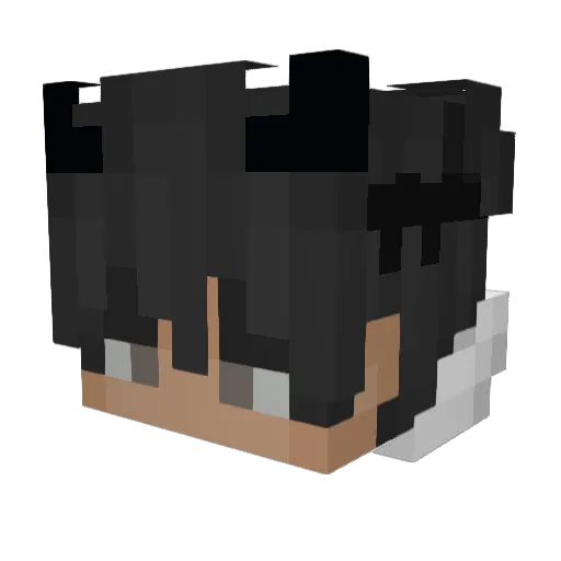 freiire Minecraft avatar head, 3D render