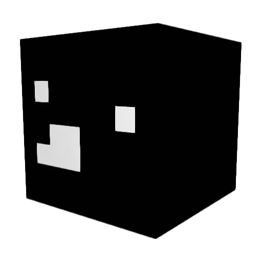 fren5 Minecraft avatar head, 3D render